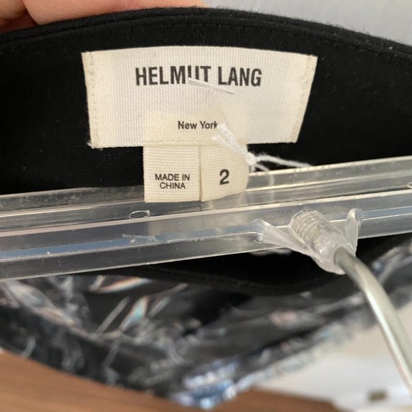 helmut lang silk faux wrap skirt - Picture 2 of 4